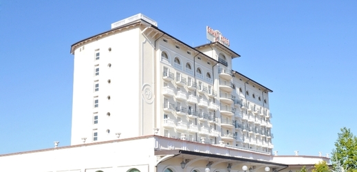 Hotel Italia - domov českých basketbalistů na ME v Rumunsku.