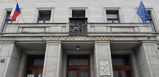 Ministerstvo financí ČR v Praze.