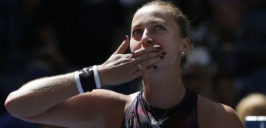 Petra Kvitová postoupila na US Open do osmifinále. 