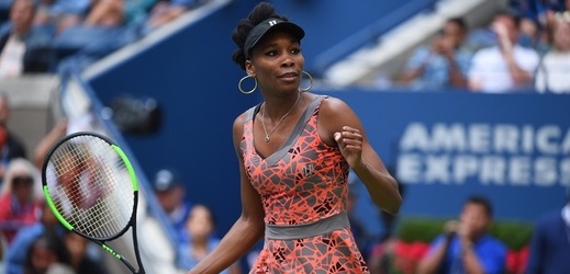 Tenistka Venus Williamsová. 