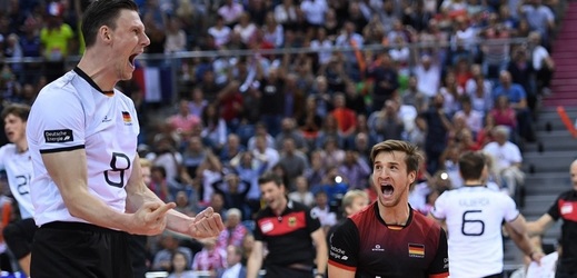 Němečtí volejbalisté postoupili do finále ME.