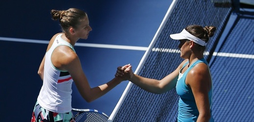 Česká hráčka Karolína Plíšková po vítězném osmifinálovém zápase postupuje do čtvrtfinále US Open.