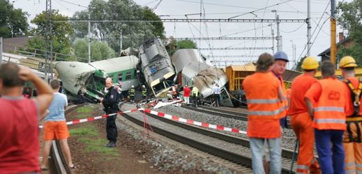 Vlakové neštěstí ve Studénce.