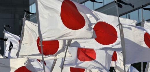 Japonská vlajka.