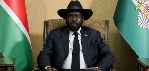 Prezident Jižního Súdánu Salva Kiir.