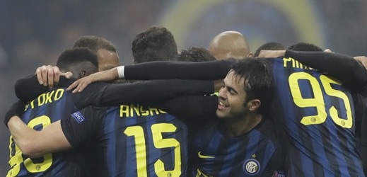 Fotbalisté Interu Milán a jejich radost (ilustrační foto).
