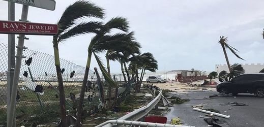 Následky řádění hurikánu Irma (ilustrační foto).