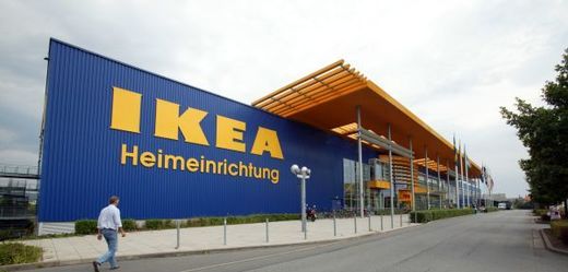 Obchodní dům IKEA v Drážďanech.
