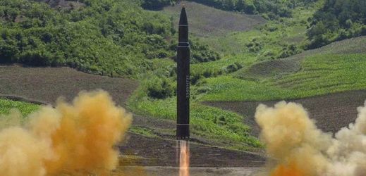 Severokorejská raketa (ilustrační foto).