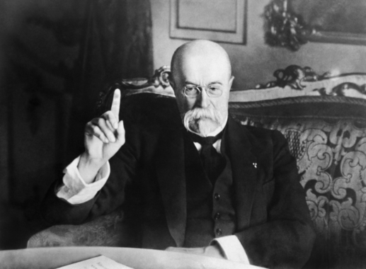 Masaryk byl prvním československým prezidentem. Ve funkci byl od 14. listopadu 1918 do 14. prosince 1935.