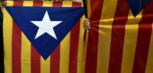 Katalánska vlajka.
