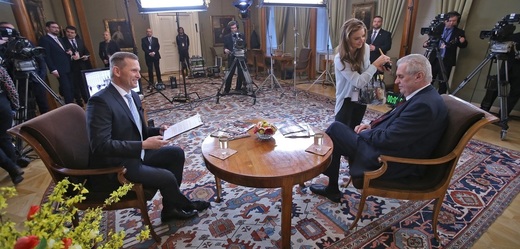 V pravidelném pořadu TV Barrandov TÝDEN s prezidentem se Miloš Zeman rozpovídal v rozhovoru s generálním ředitelem televize a předsedou představenstva mediálního domu Empresa Media Jaromírem Soukupem kromě jiného o pozici České republiky v Evropě.