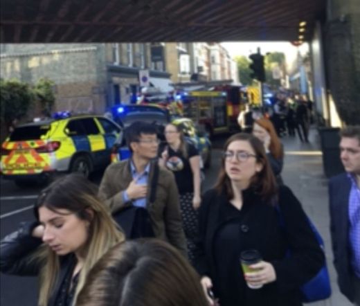 Evakuace v Londýně.