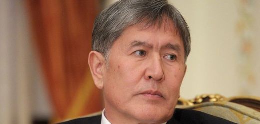 Prezident Kyrgyzstánu Almazbek  Atambajev.