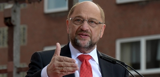 Šéf SPD Schulz.