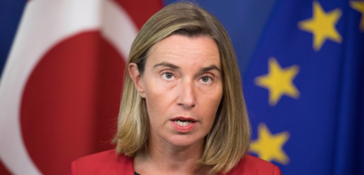 Šéfka unijní diplomacie Federica Mogheriniová.