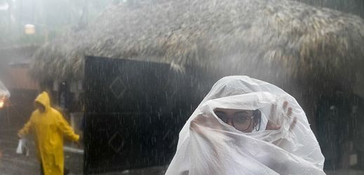 Hurikán Maria v Dominikánské republice.