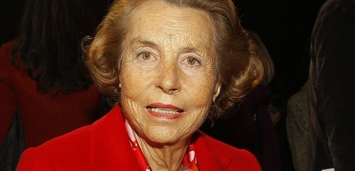 Nejbohatší žena světa Liliane Bettencourtová.