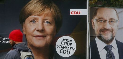 Předvolební kampaň v Německu.