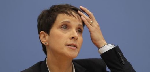 Předsedkyně Alternativy pro Německo Frauke Petryová.