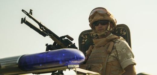 Ruský voják v Sýrii.