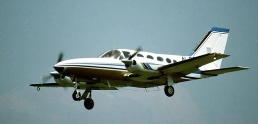 Letadlo Cessna 421.