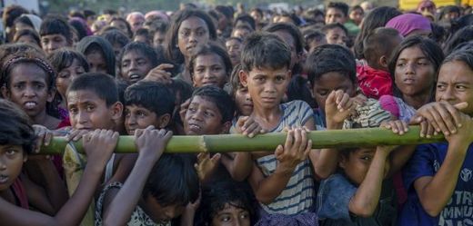 Uprchlí Rohingové.