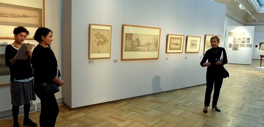 Výstava Vlastislava Hofmana. 