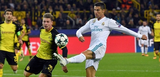Cristiano Ronaldo vstřelil v Dortmundu dvě branky.