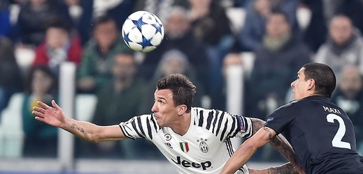 Chorvatský útočník Juventusu Mario Mandžukić (ilustrační foto).