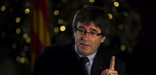 Předseda katalánské regionální vlády Carles Puigdemont.