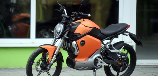 Motocykl firmy Velor-X-Trike.