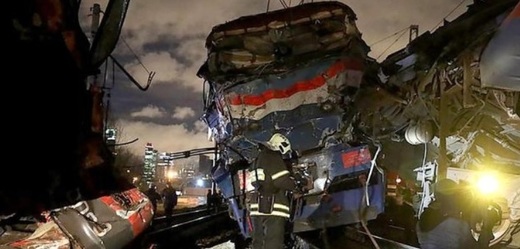 Fotografie z železničního neštěstí (východ od Moskvy).