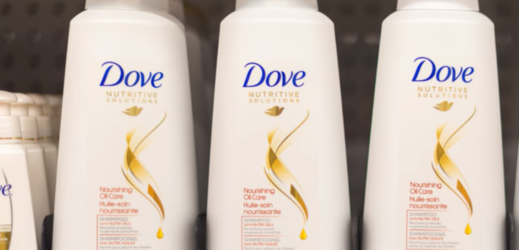 Produkty společnosti Dove. 