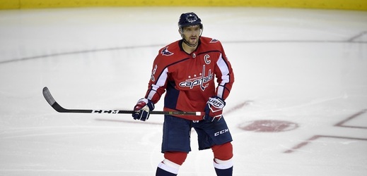 Ruský útočník Alexandr Ovečkin jako kapitán Washington Capitals.