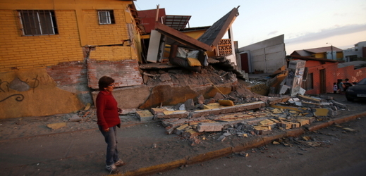 Zemětřesení v Chile (ilustrační foto).