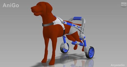 Firma vyrábí téměř všechny vozíky pomocí 3D tiskárny.