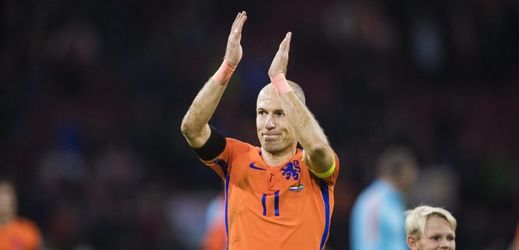 Nizozemský reprezentant Arjen Robben.