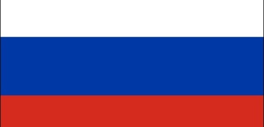 Ruská vlajka. 