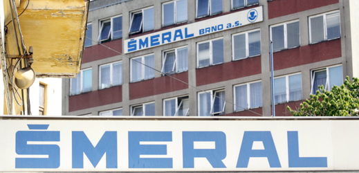Sídlo a logo firmy Šmeral Brno.