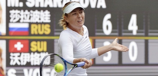 Ruská tenistka Maria Šarapovová se probojovala do finále v čínském Tchien-ťinu.