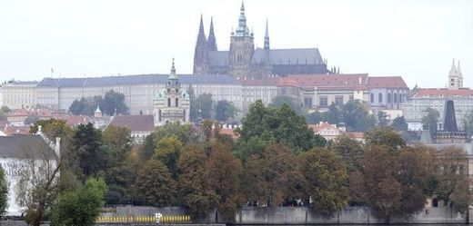 Pražský hrad, sídlo prezidenta.