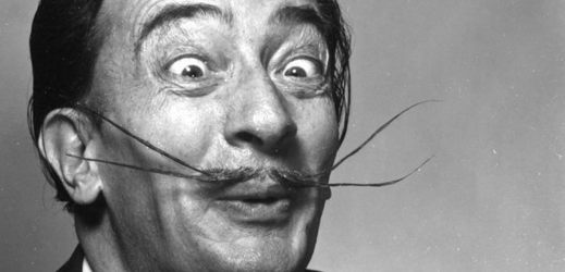 Katalánský malíř Salvador Dalí.