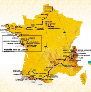 Program příštího ročníku Tour de France byl zveřejněný.