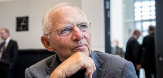 Ministr financí Wolfgang Schäuble. 