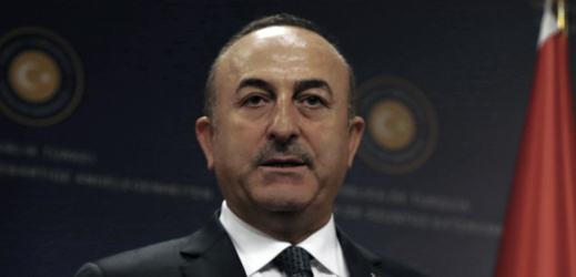 Šéf turecké diplomacie Mevlüt Çavuşoglu.