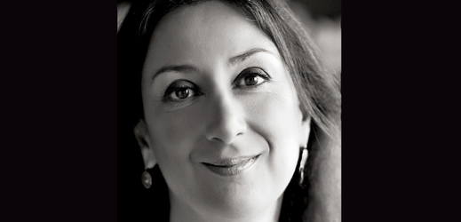 Zavražděná maltská novinářka Daphne Caruanová Galiziová.