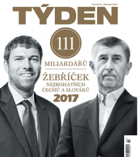 Obálka speciálu časopisu TÝDEN.