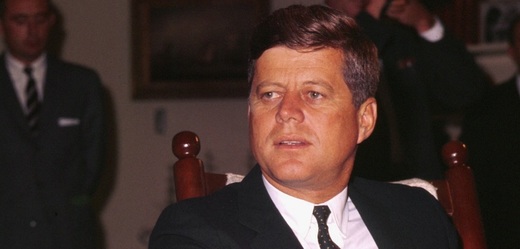 Americký prezident John F. Kennedy.