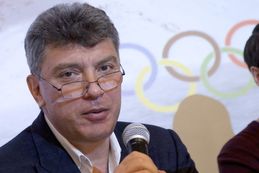 Opozičník Boris Němcov.